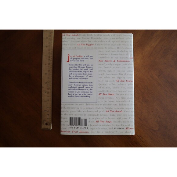 The All New All Purpose Joy of Cooking 1997 Cookbook Rombauer Becker Hardcover - Picture 2 of 12